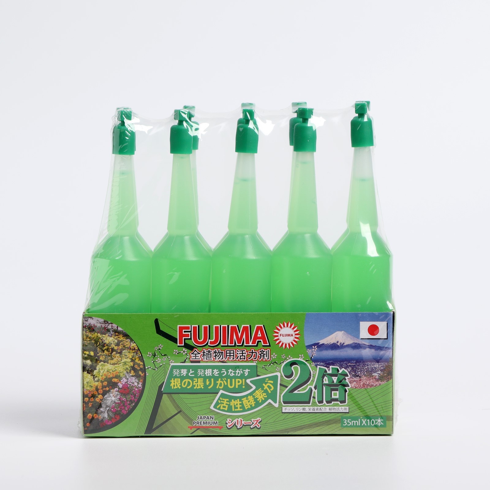 Удобрение Японское FUJIMA для всех типов растений, зелёный, 35 мл, 10 шт(4902070) - Купить по цене от 511.00 руб.